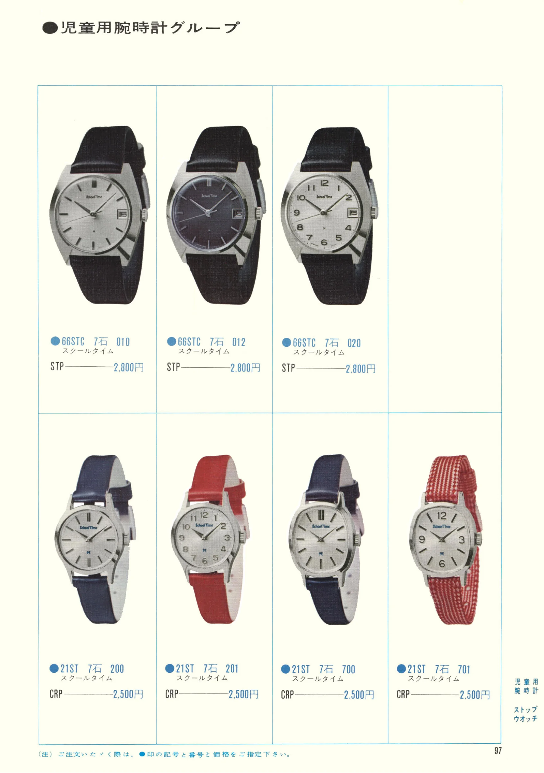 Seiko 1970, Scan page 99. Use the selection controls to identify a watch.
