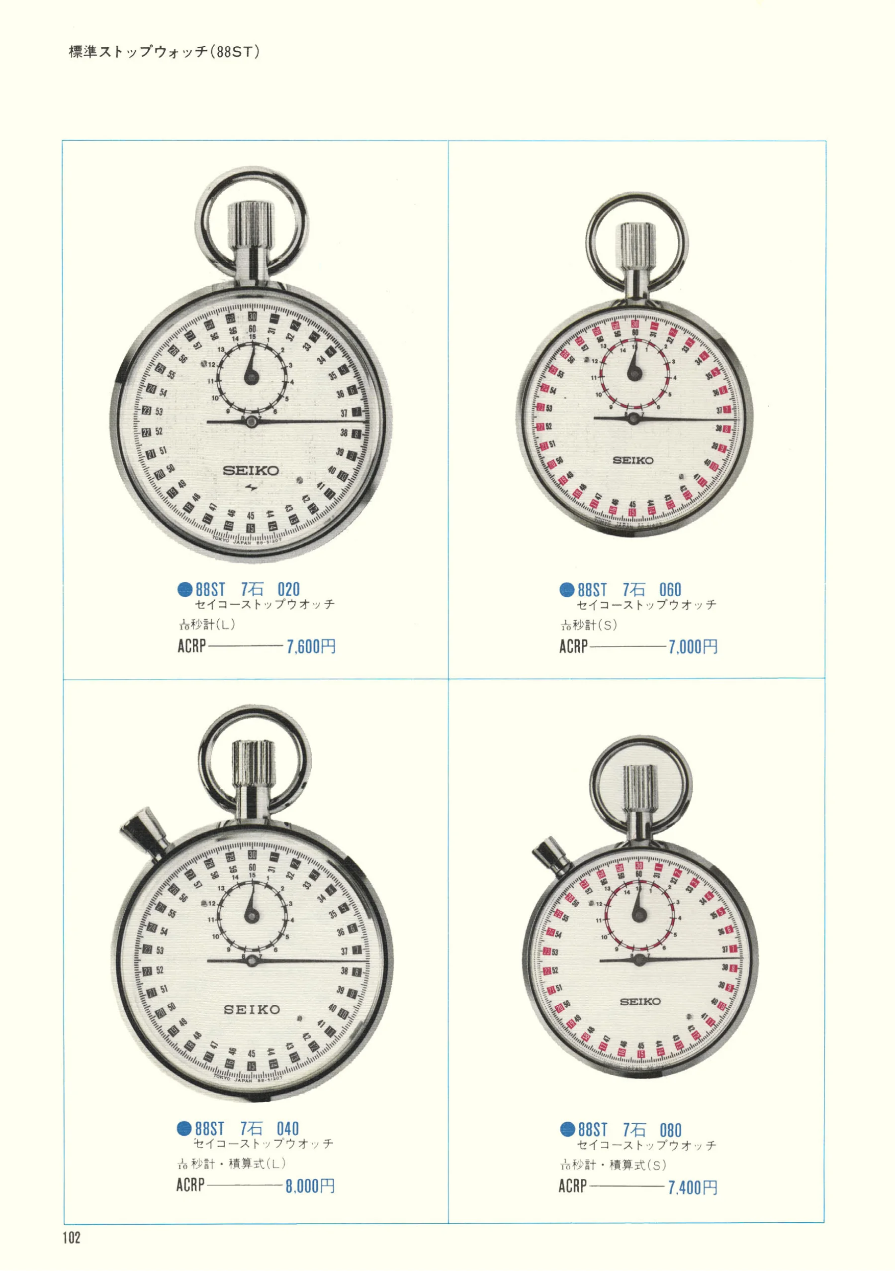 Seiko 1970, Scan page 104. Use the selection controls to identify a watch.