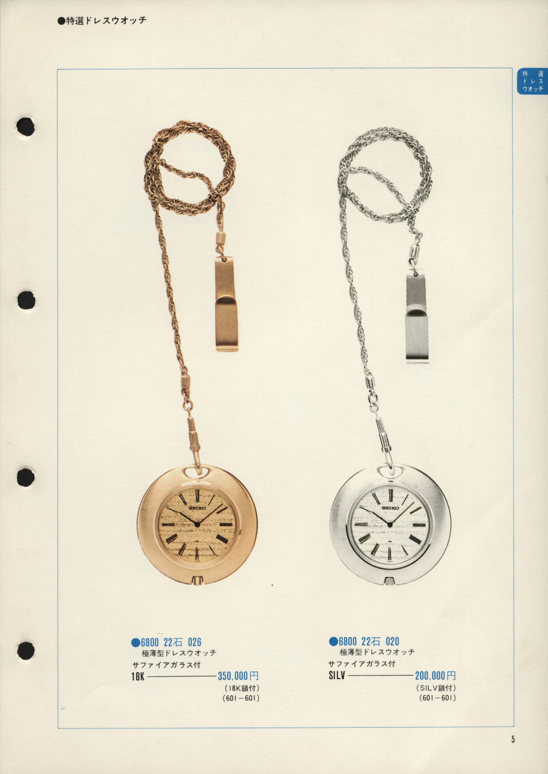 Seiko 1972, Scan page 8. Use the selection controls to identify a watch.