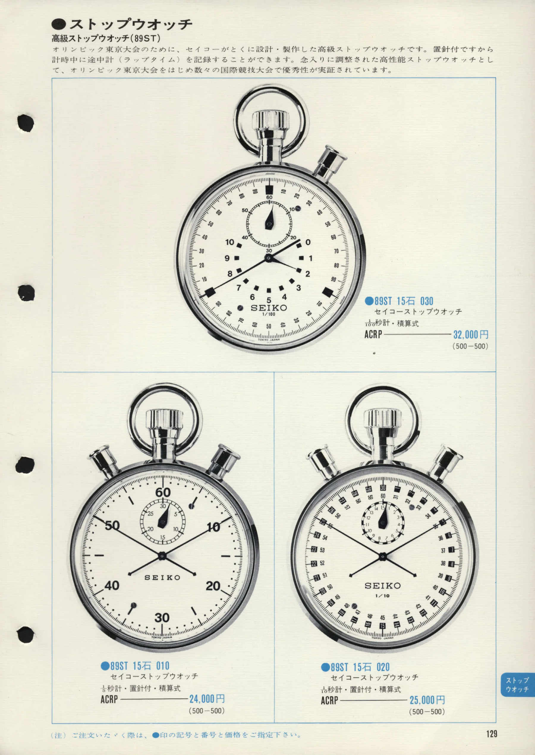 Seiko 1972, Scan page 132. Use the selection controls to identify a watch.