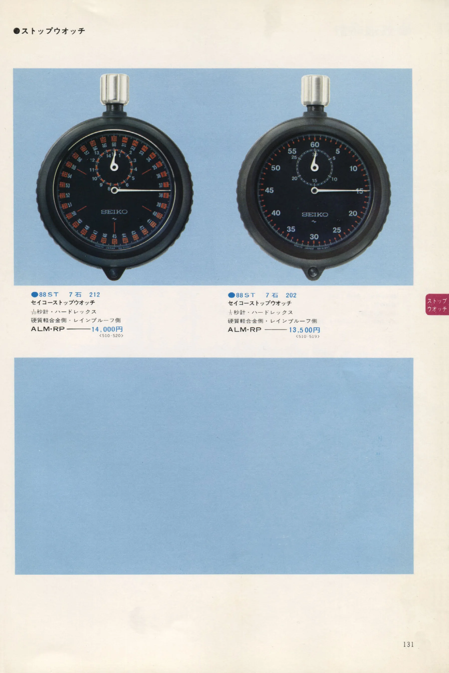 Seiko 1973, Scan page 136. Use the selection controls to identify a watch.