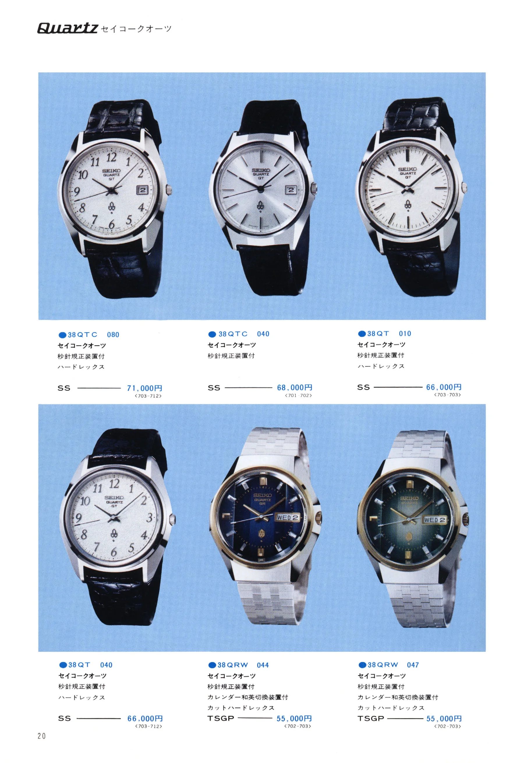 Seiko 1974, Scan page 25. Use the selection controls to identify a watch.