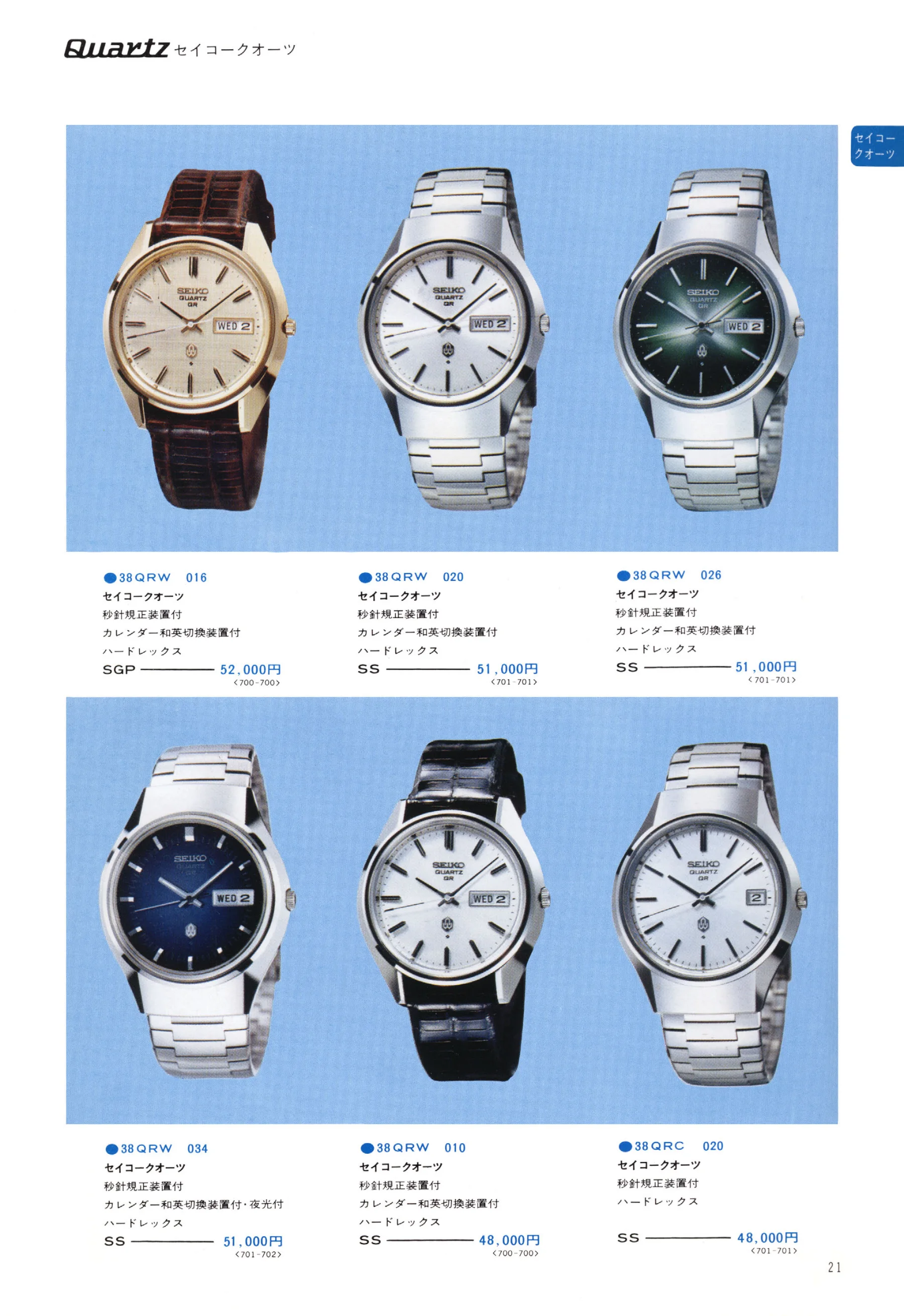 Seiko 1974, Scan page 26. Use the selection controls to identify a watch.