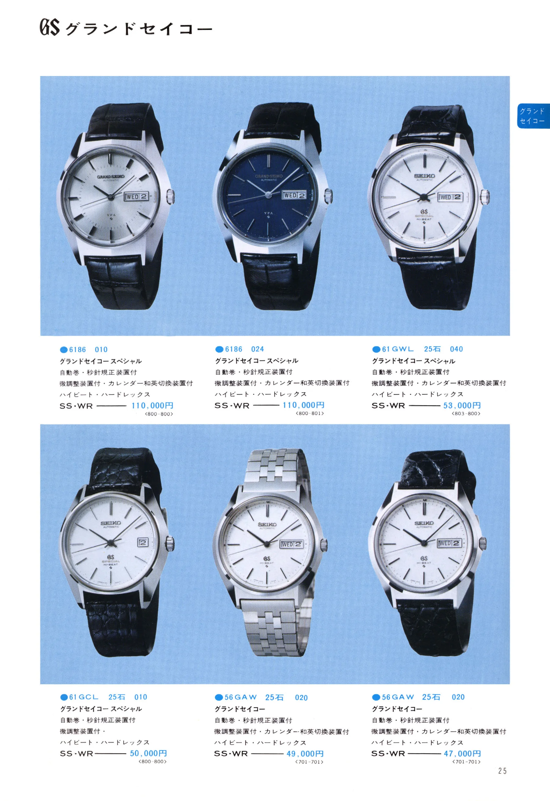 Seiko 1974, Scan page 30. Use the selection controls to identify a watch.