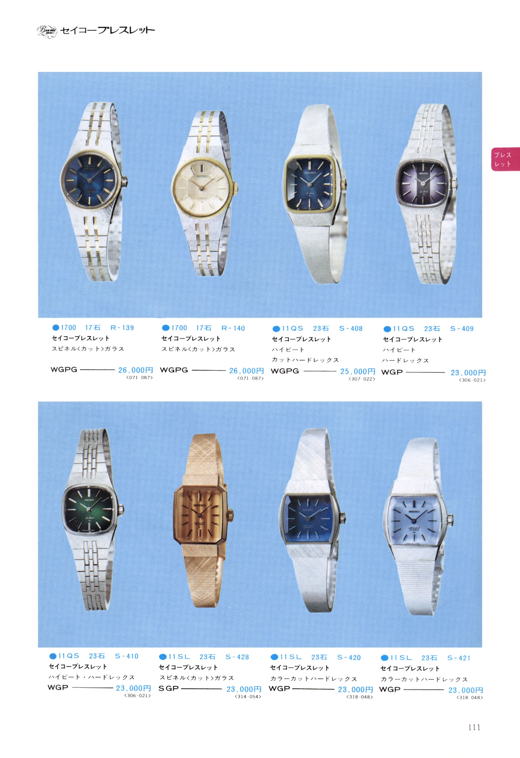 Seiko 1974, Scan page 116. Use the selection controls to identify a watch.
