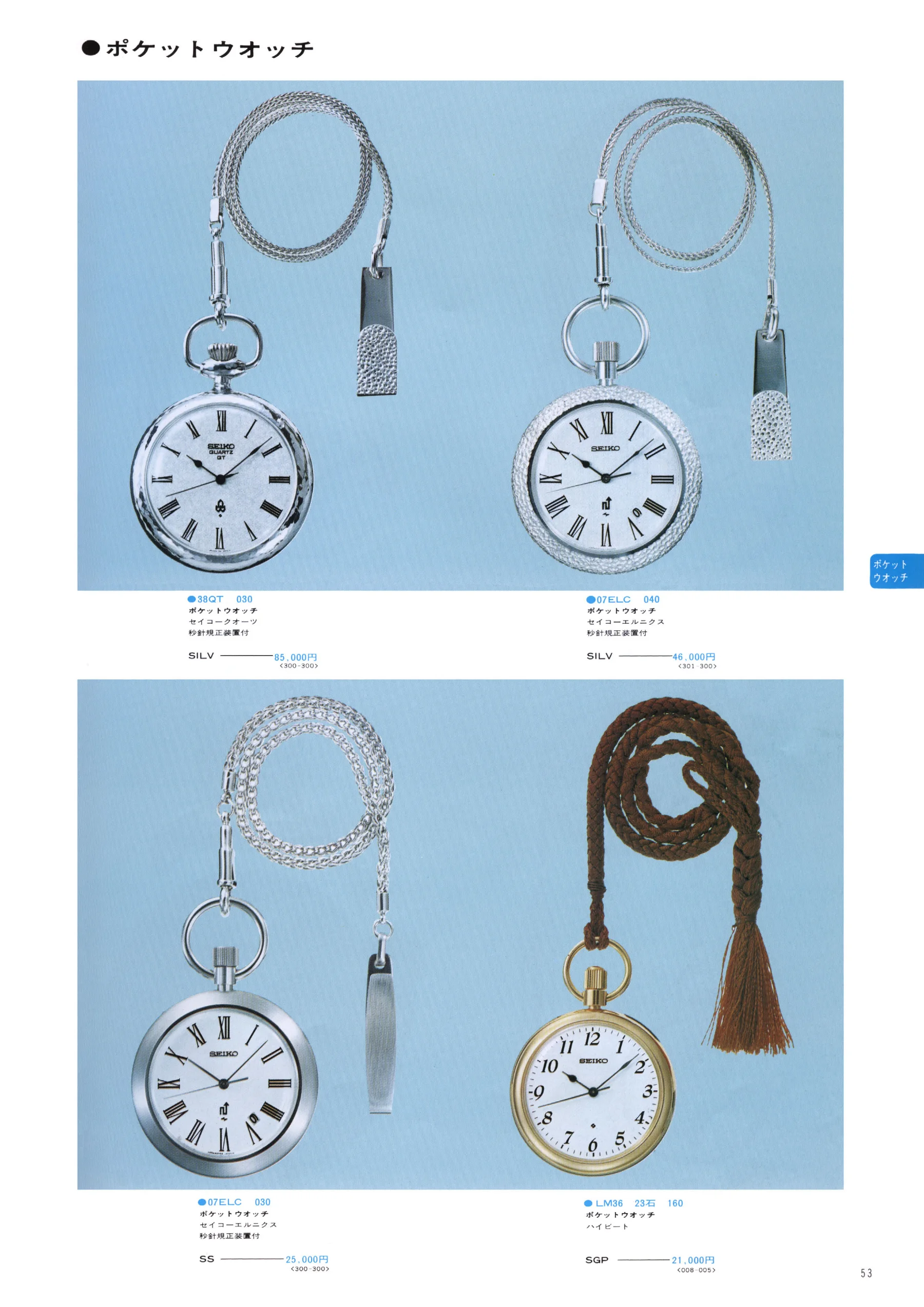 Seiko 1974, Scan page 59. Use the selection controls to identify a watch.