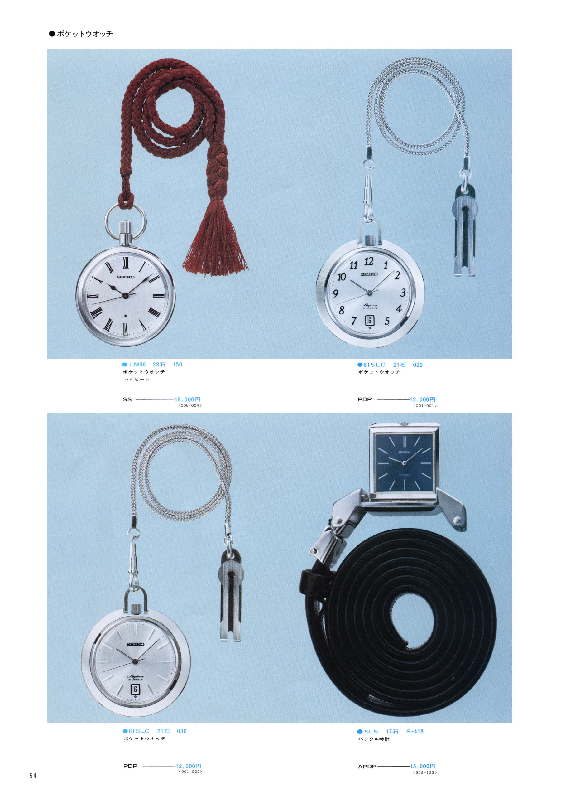 Seiko 1974, Scan page 60. Use the selection controls to identify a watch.