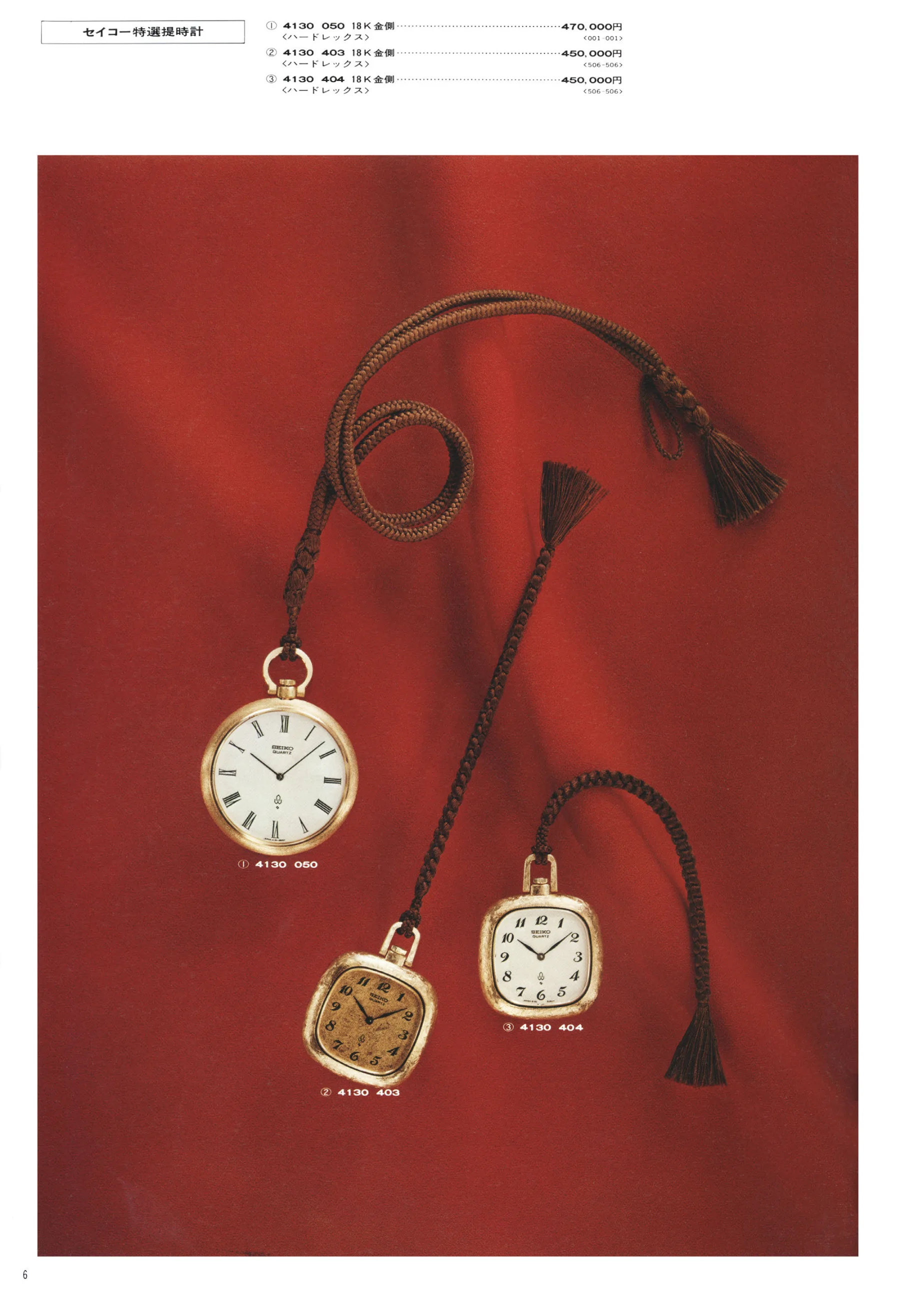 Seiko 1975, Scan page 10. Use the selection controls to identify a watch.
