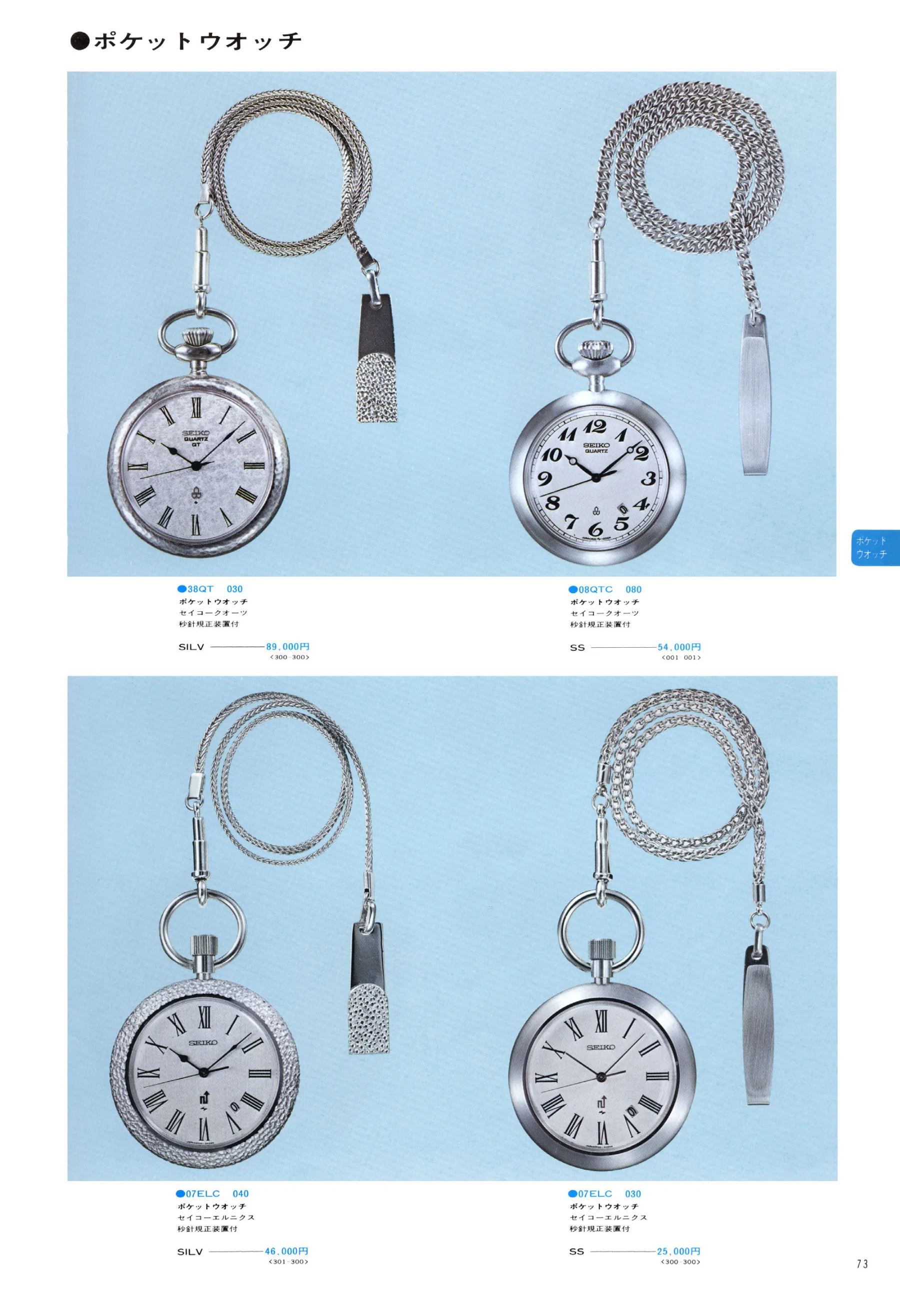 Seiko 1975, Scan page 77. Use the selection controls to identify a watch.